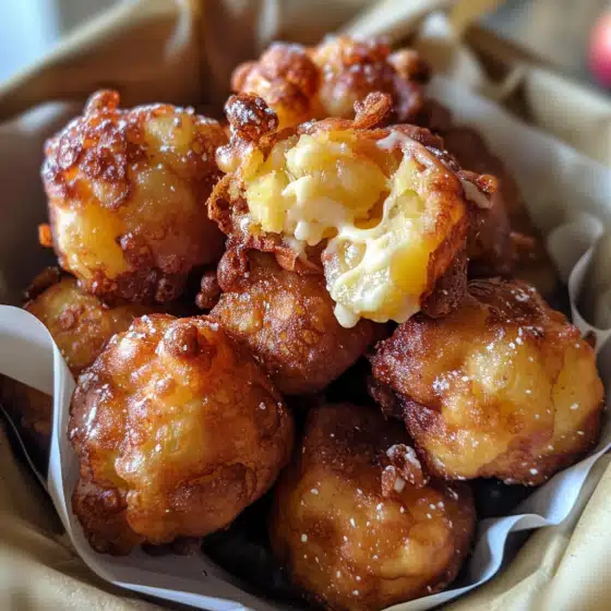 Crispy Apple Fritter Bites Recipe