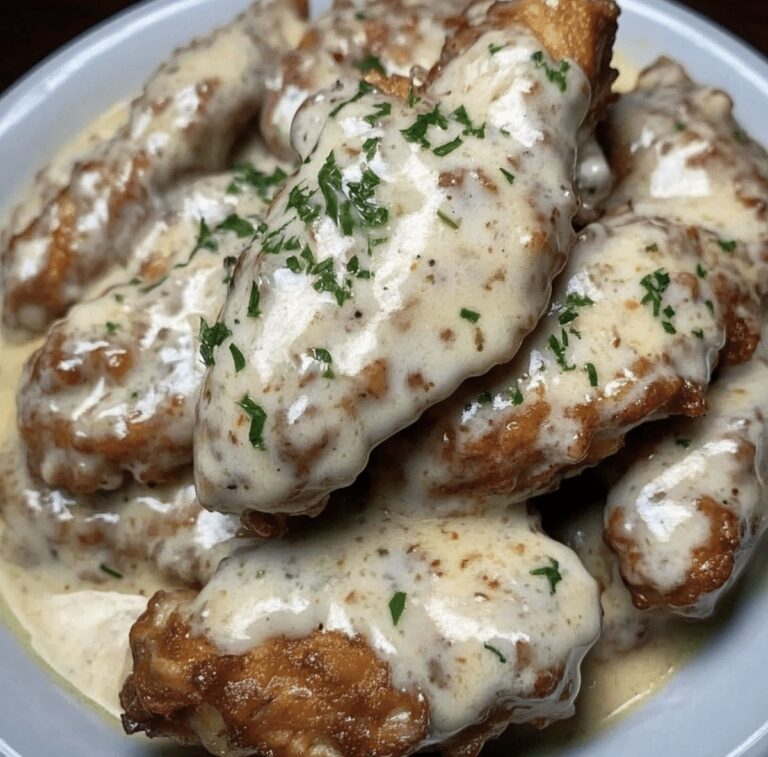Alfredo Chicken Wings Recipe