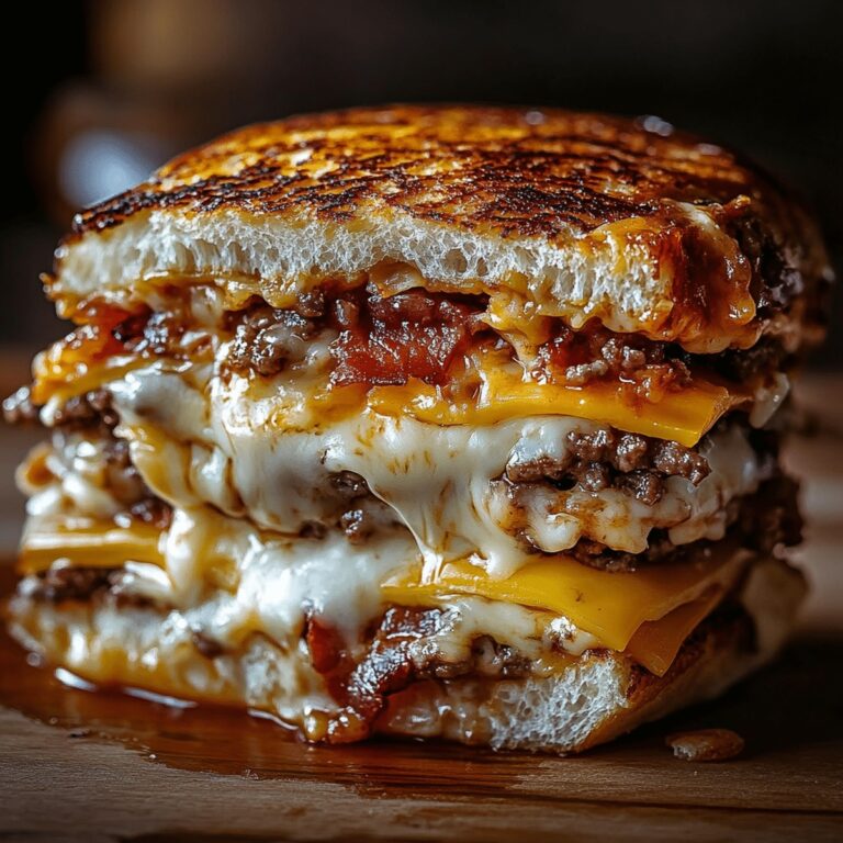 Crispy Bacon Lasagna Burger Recipe