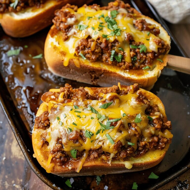 Mouthwatering Texas Toast Sloppy Joes Recipe