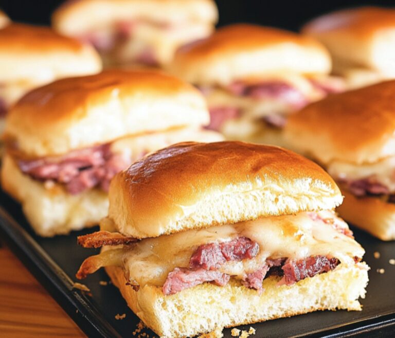 Baked Reuben Sliders Recipe