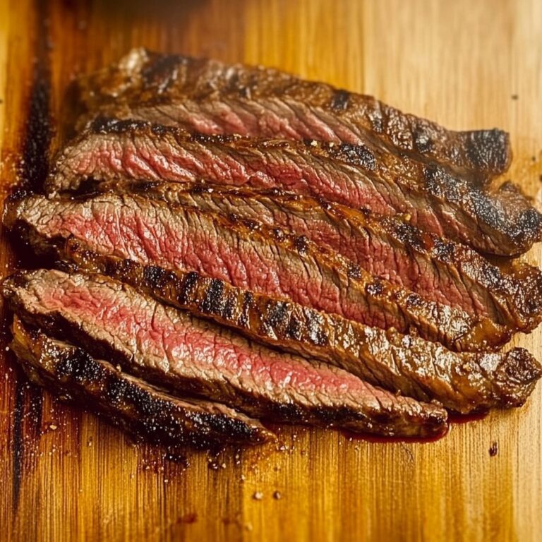 Traeger Flank Steak Recipe