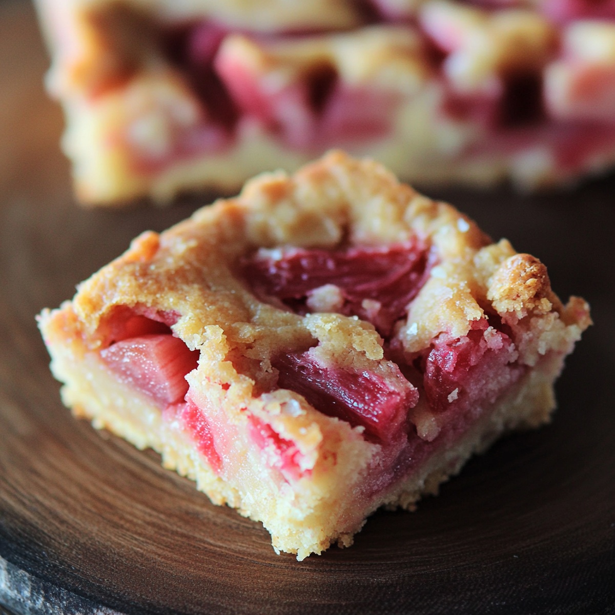 Incredible Rhubarb Dream Bars Recipe