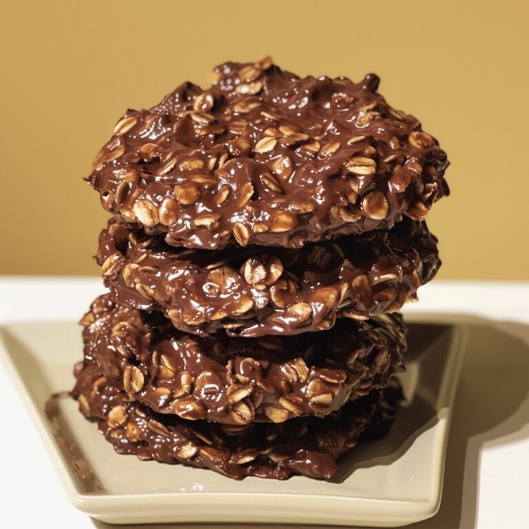 Dreamy Chocolate Oatmeal No-Bake Cookies Recipe