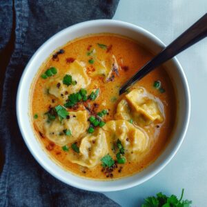 Coconut Curry Soup With Dumplings Recipe
