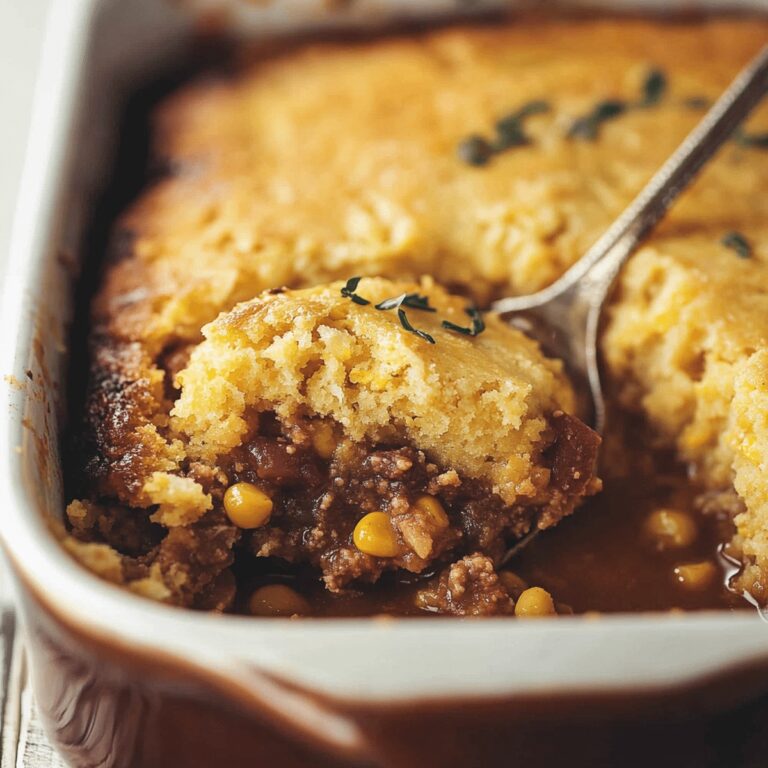 Hearty Cowboy Cornbread Casserole Recipe
