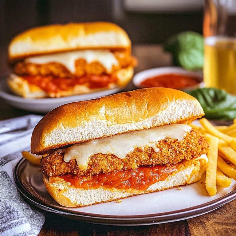 Chicken Parmesan Sandwiches Recipe