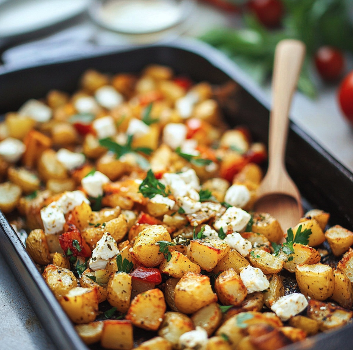Greek Roasted Potatoes Recipe
