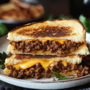 Grilled Cheese Sloppy Joes Recipe
