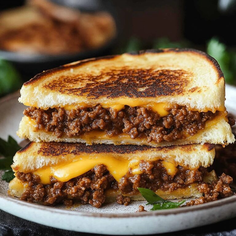 Grilled Cheese Sloppy Joes Recipe