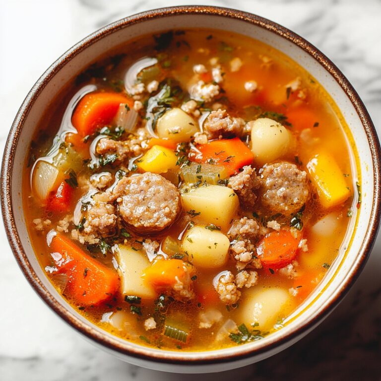 Sausage And Vegetable Soup Recipe