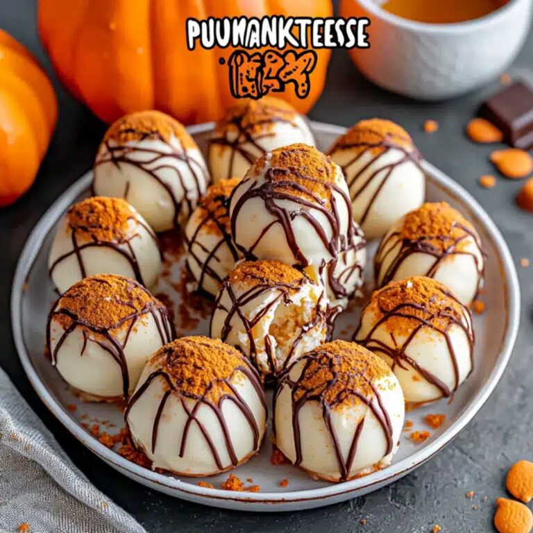 Smooth Pumpkin Cheesecake Balls Recipe