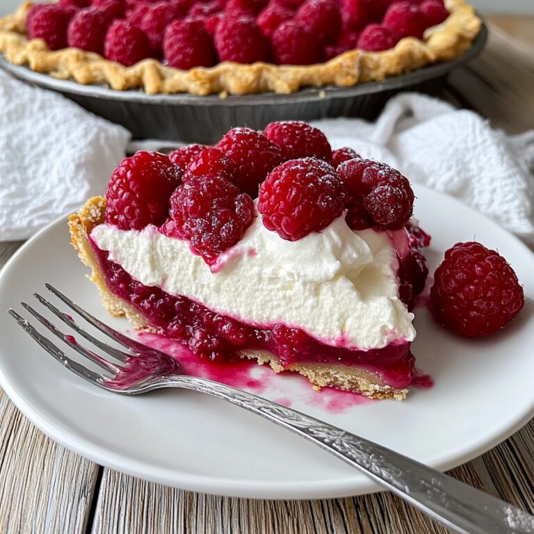Raspberry Cream Pie Recipe