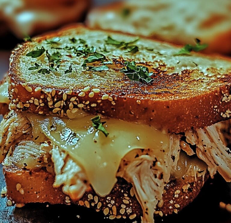 Mouthwatering Chicken Garlic Bread Sandwich Recipe
