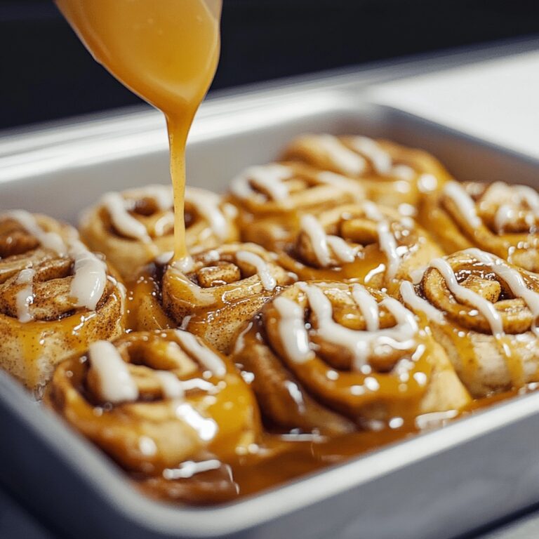 Gooey Caramel Apple Cinnamon Rolls Recipe