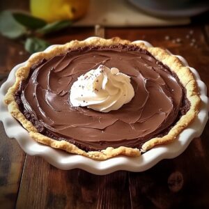 Classic Chocolate Cream Pie Recipe