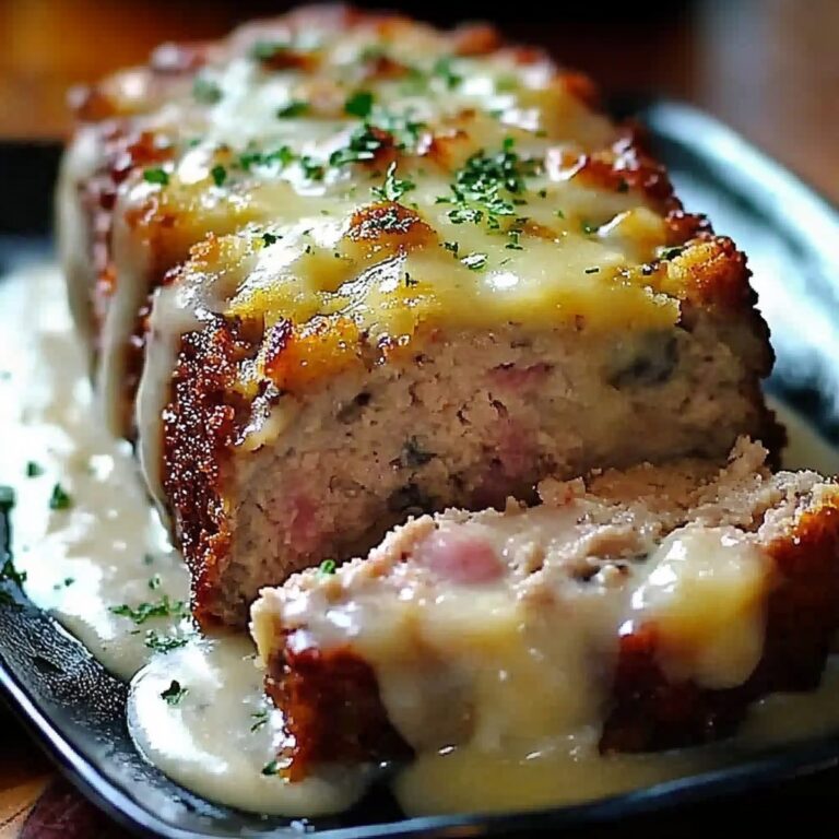 Chicken Cordon Bleu Meatloaf Recipe