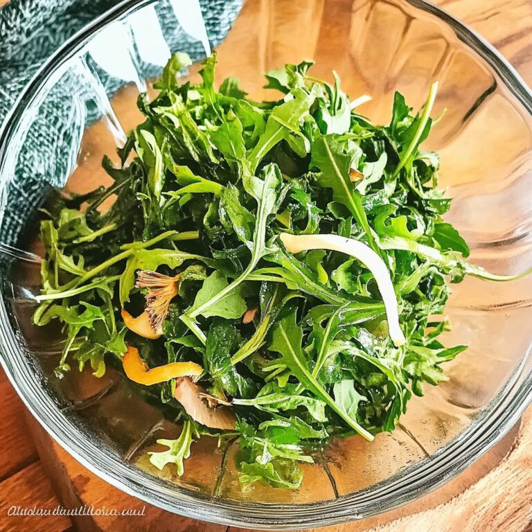 Delicious And Nutritious Dandelion Salad Recipe