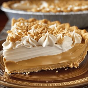 Heavenly Amish Peanut Butter Cream Pie Recipe