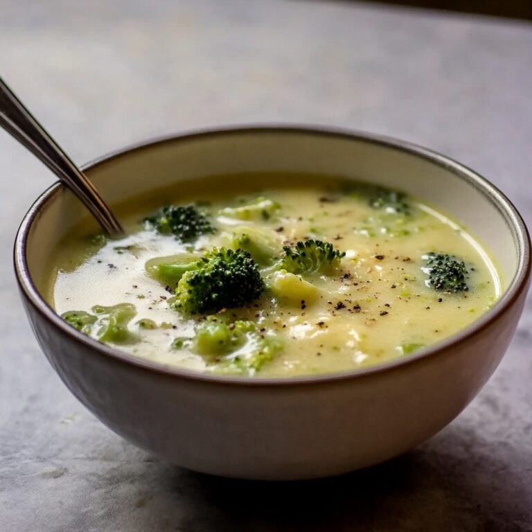 Broccoli Cheese Soup Recipe