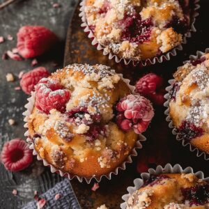 Divine Buttermilk Raspberry Muffins Recipe