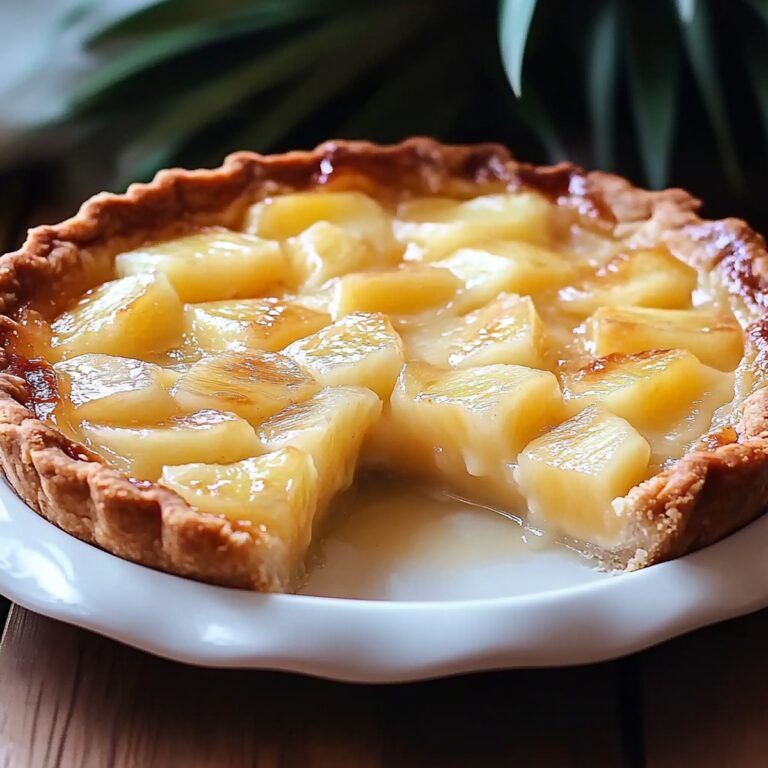 Tropical Southern Pineapple Pie Recipe