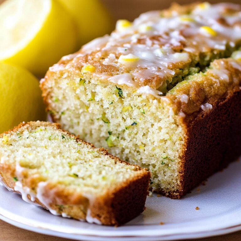 Moist Lemon Zucchini Bread Recipe