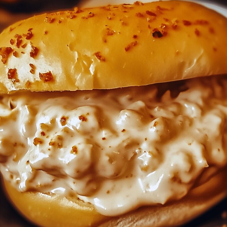 Creamy Chicken Alfredo Sloppy Joes Recipe