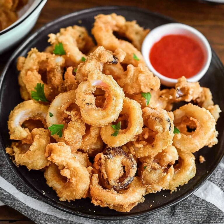 Crispy Fried Calamari Recipe