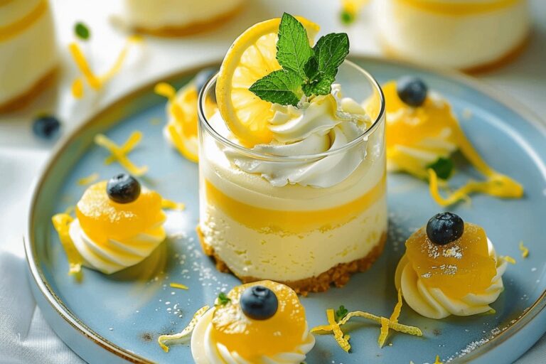 Silky Lemon Cheesecake Mousse Recipe