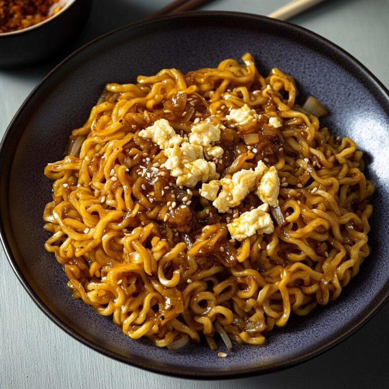 Sweet & Spicy Ramen Noodles Recipe