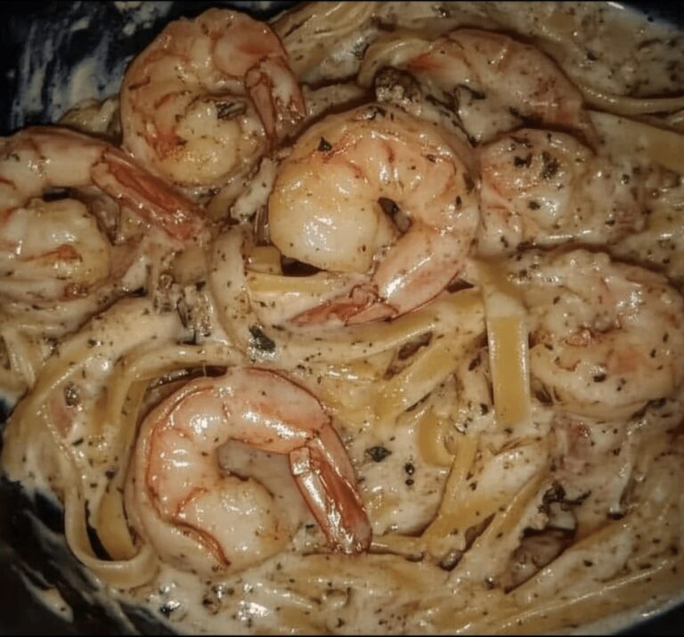 Spaghetti With Shrimp In Cream Sauce Recipe
