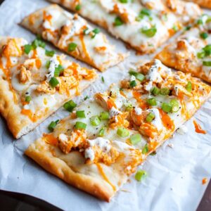 Buffalo Chicken Flatbread Recipe