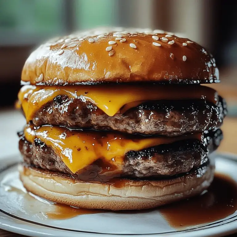 Incredible Teriyaki Parmesan Burgers With American Cheese Recipe