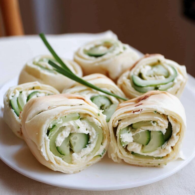 Cucumber And Cream Cheese Sandwich Rolls Recipe