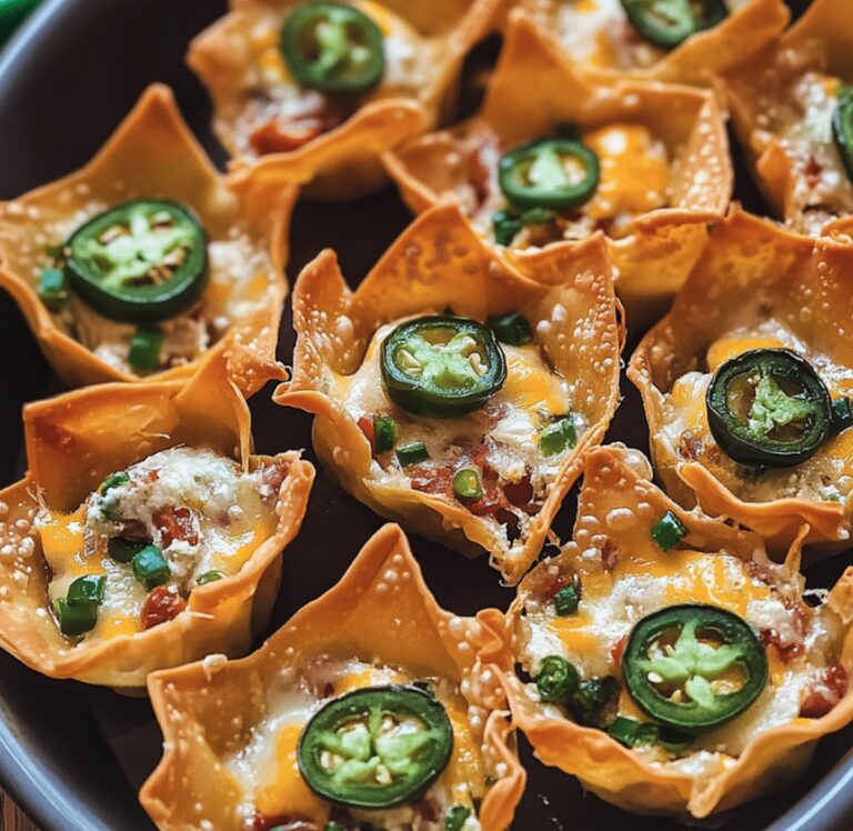 Crispy Jalapeno Popper Wontons Recipe
