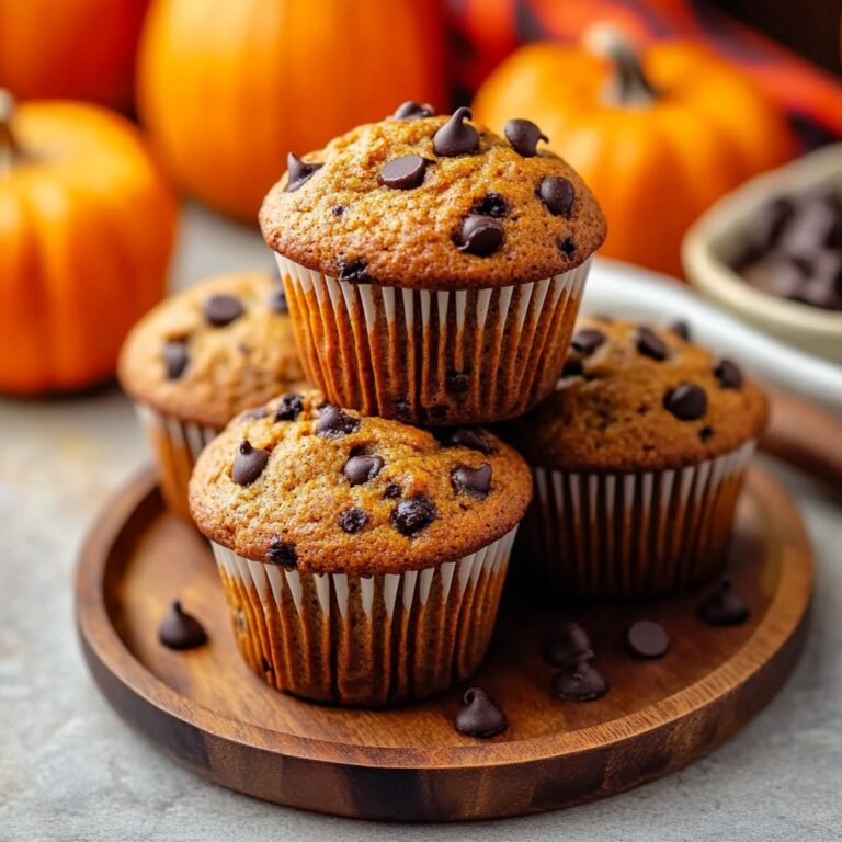 Chocolate Chip Pumpkin Muffins Recipe
