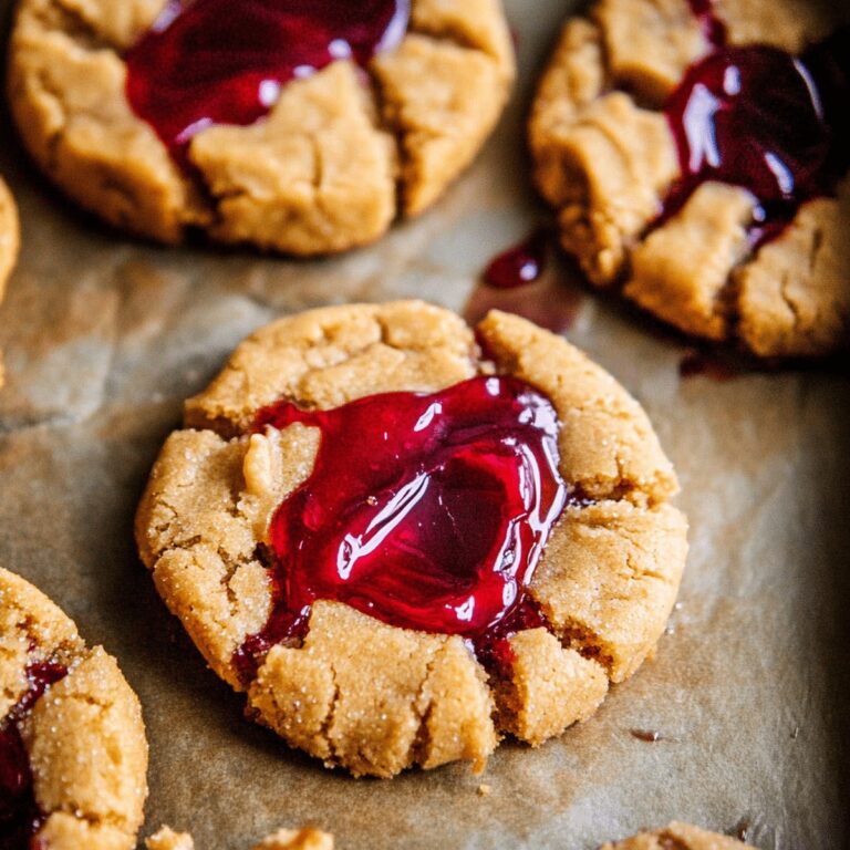 Sweet Peanut Butter And Jelly Cookies Recipe