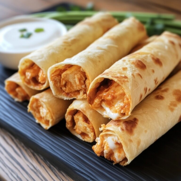 Buffalo Chicken Taquitos Recipe