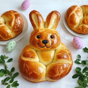 Greek Easter Bunny Bread Recipe