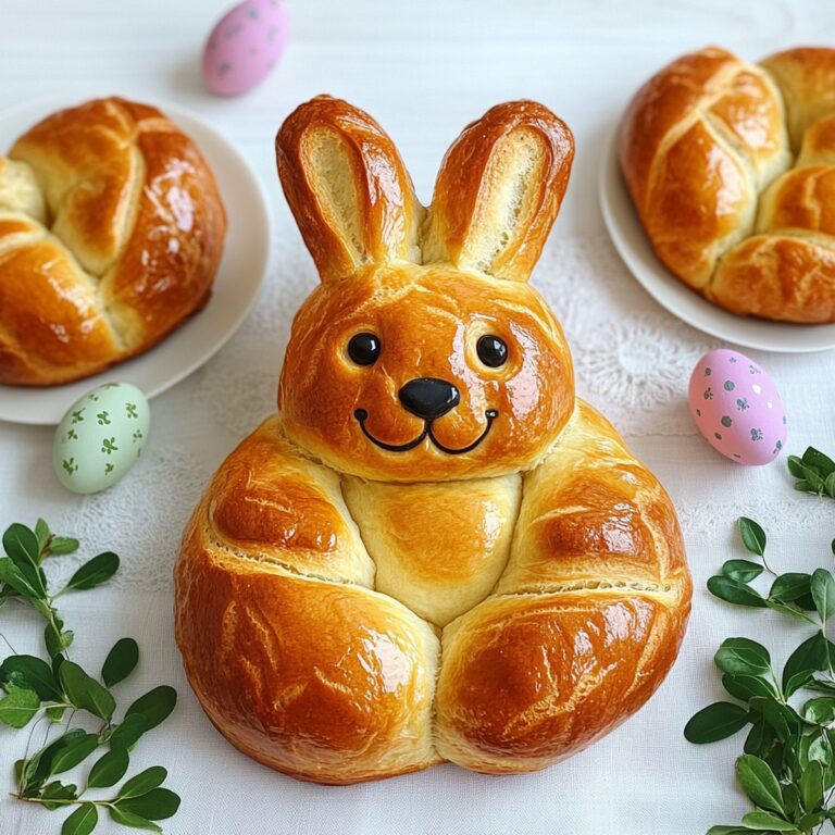 Greek Easter Bunny Bread Recipe