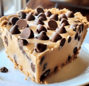 Chocolate Chip Peanut Butter Pie Recipe