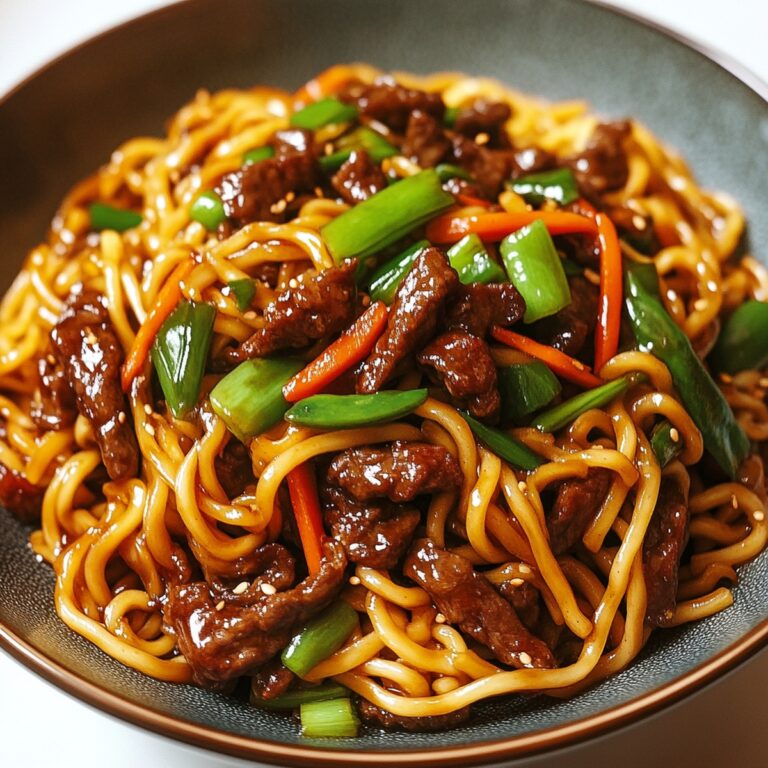 Hoisin Beef Noodles Recipe
