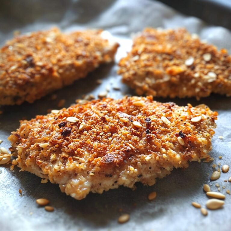 Crispy Baked Chicken Cutlets Recipe
