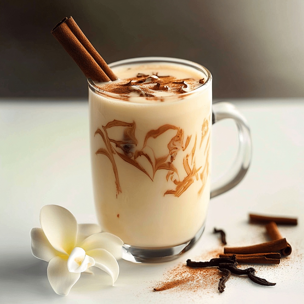 Smooth Vanilla Cinnamon Milk Tea Recipe