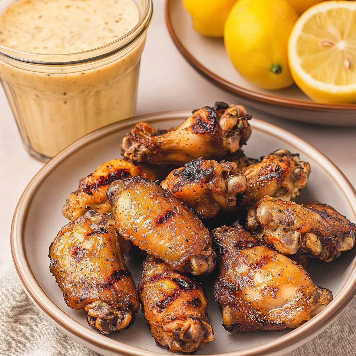 Crispy Lemon Pepper Wings Recipe