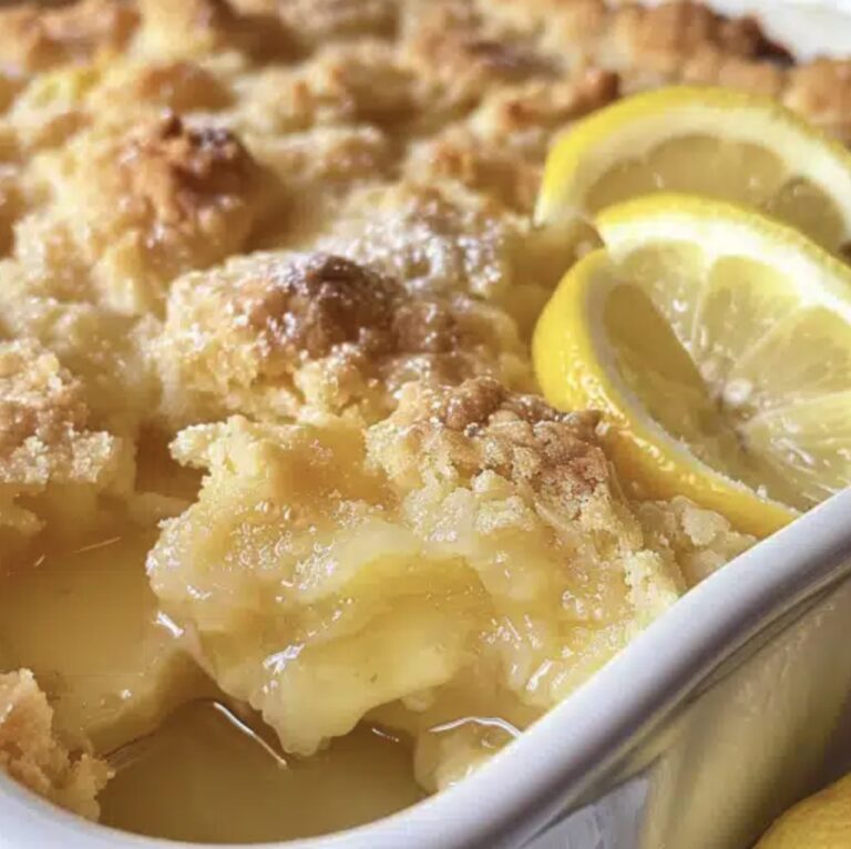 Magic Lemon Cobbler Recipe