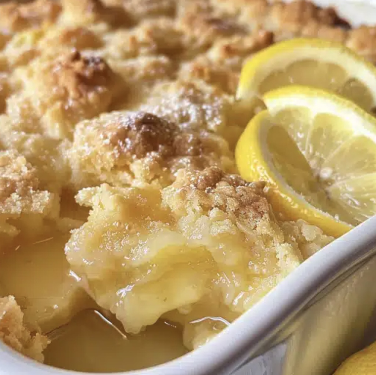 Magic Lemon Cobbler Recipe
