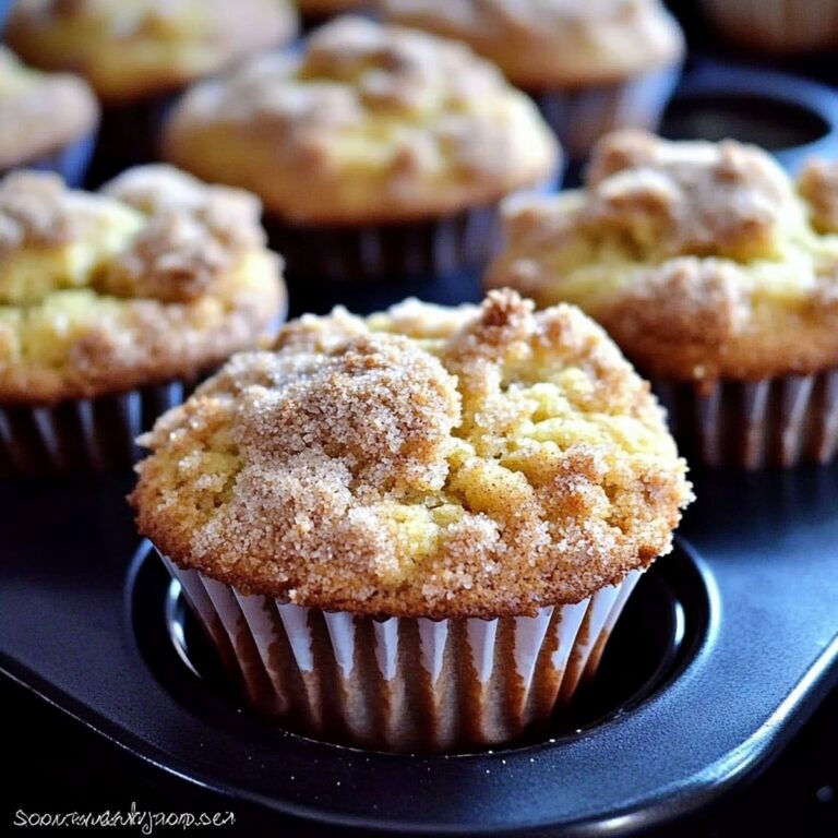 Sour Cream Coffee Cake Muffins Recipe