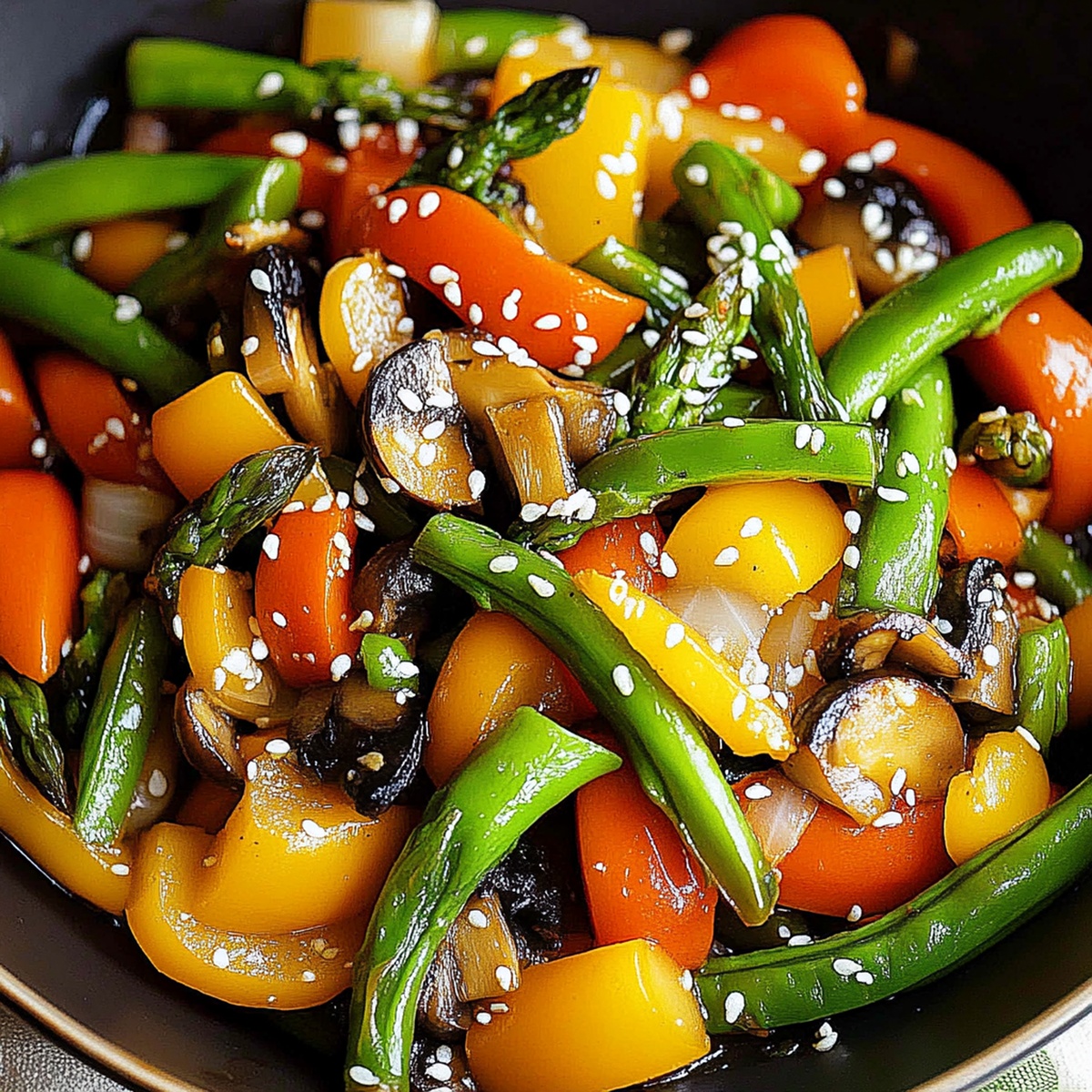 Vibrant Spring Vegetable Stir-Fry Recipe